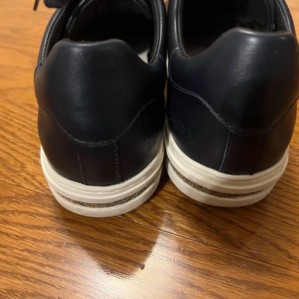 Birkenstock midnight BLUE Bend low leather shoes, sneakers, women size 38 or 7.5 - Picture 8 of 13